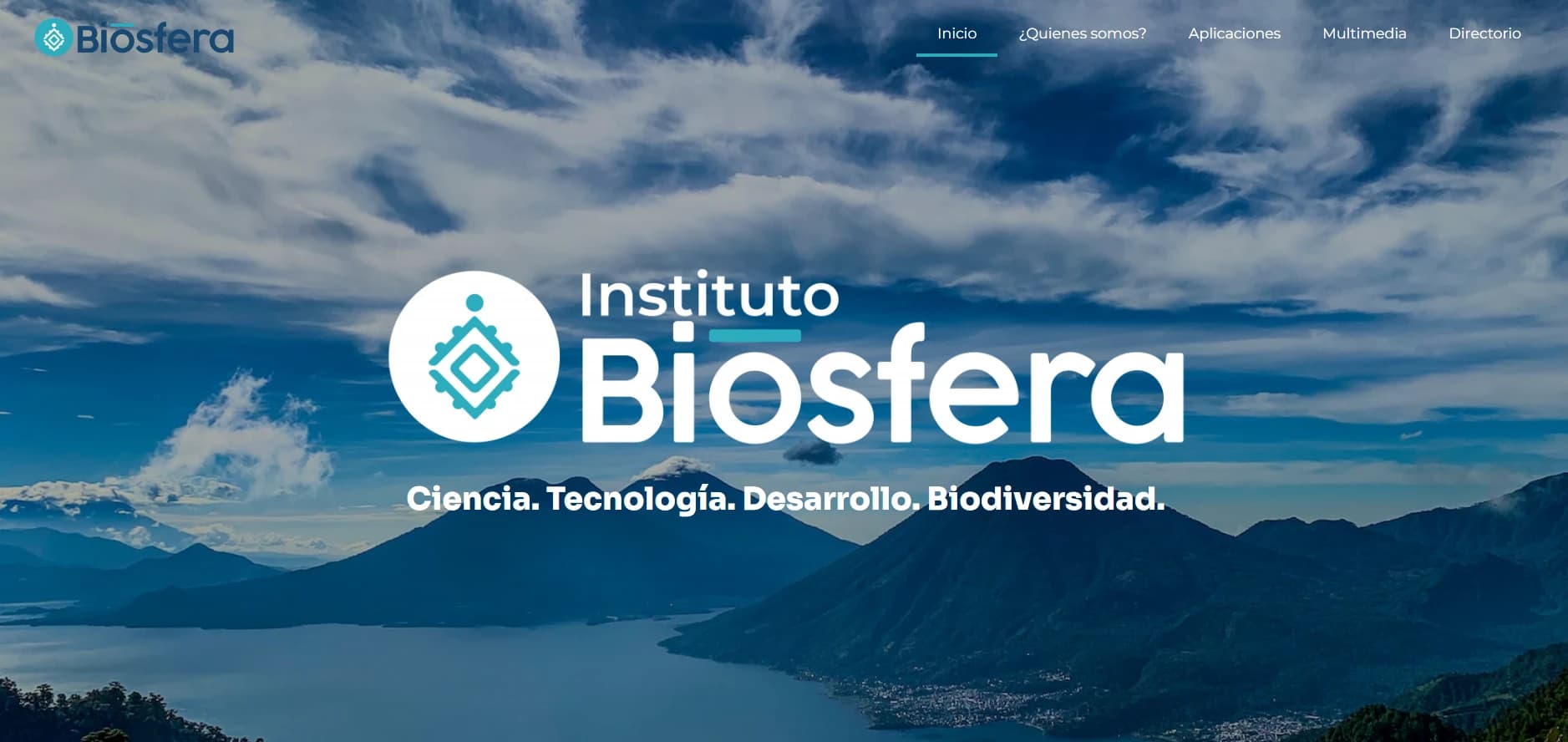 Vista del proyecto Biosfera